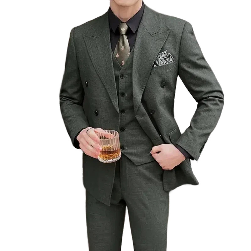 suit, men’s suit, Men’s Elegant Suit, Men’s Elegant Double-Breasted Suit, Men’s Double-Breasted Suit, Men's Double-Breasted Suit, Maximus Men’s Elegant Double-Breasted Suit, elegant suit, double-breasted suit