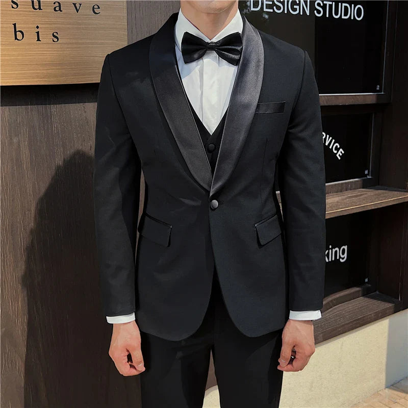 slim fit tuxedo, formal tuxedo for men, modern men’s tuxedo, elegant tuxedo, wedding tuxedo