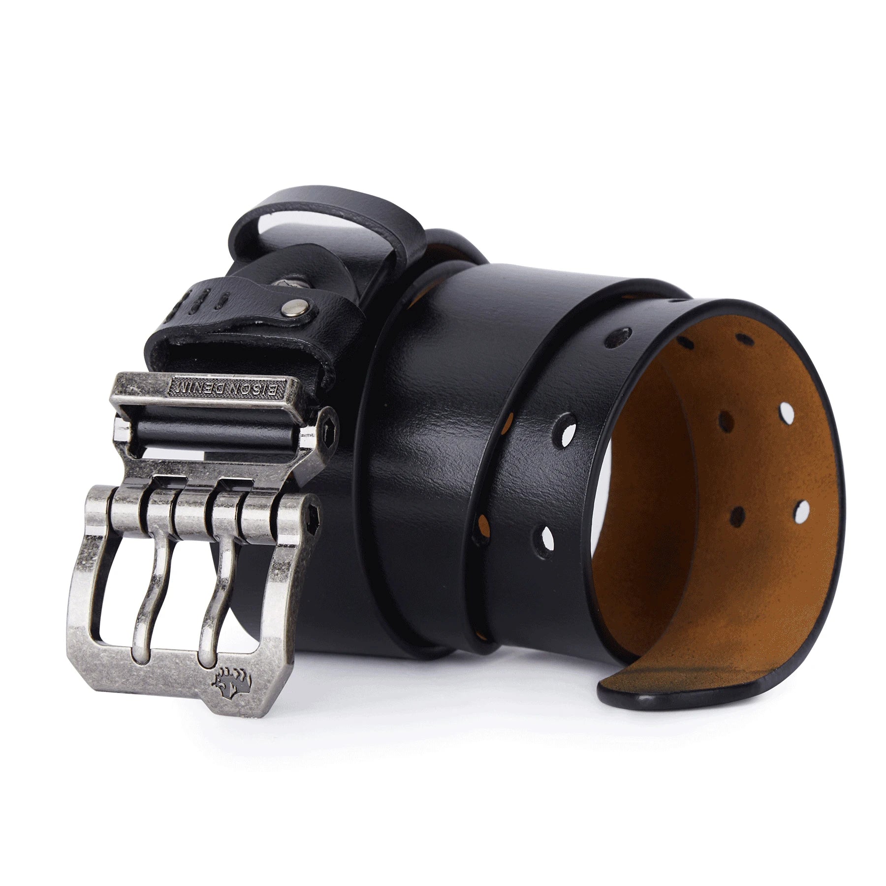 bison leather belt for men, genuine leather men belt, casual men leather belt, premium men accessories, maximus men accessories