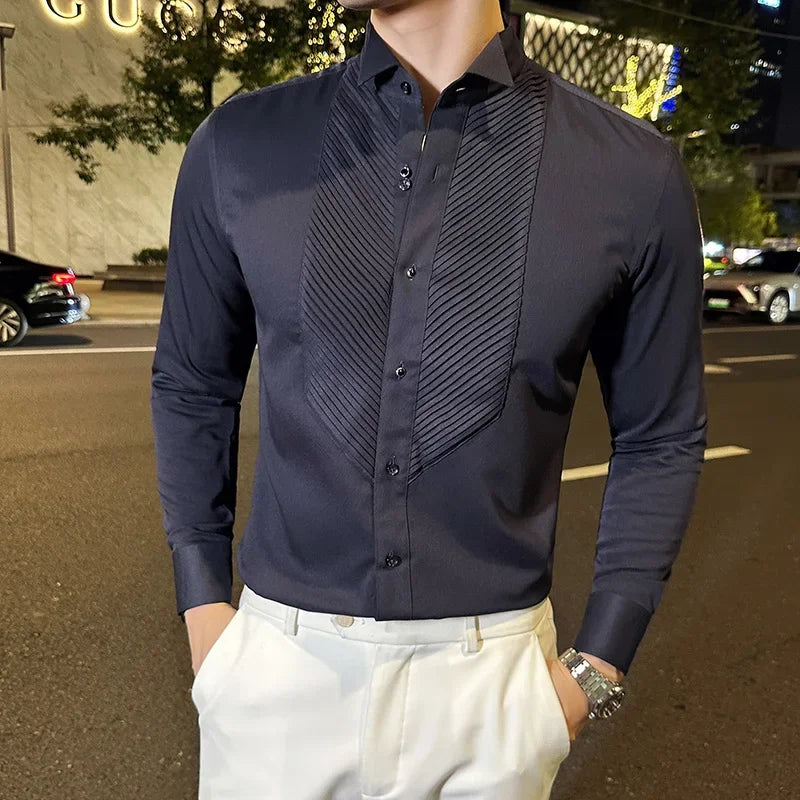 Camisa Smoking Masculina, Camisa para Smoking Masculina, Camisa de Smoking, Camisa social para Smoking