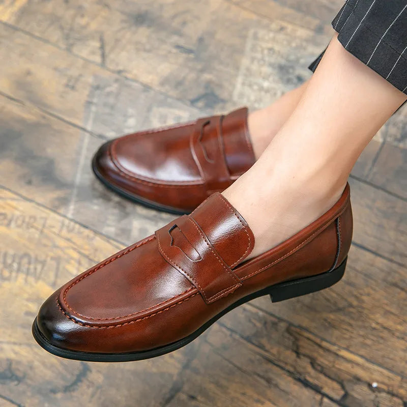 smart casual men shoes, patent leather loafers, men’s elegant loafers, men's loafers, luxury men loafers, loafers, leather loafers, classic men footwear