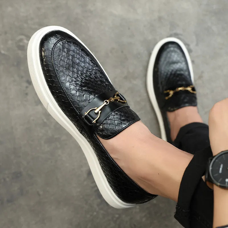 stylish men loafers, men's loafers, men detail loafers, loafers, formal casual men shoes, elegant men footwear, comfortable men loafers