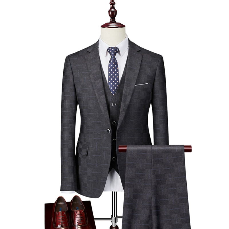 checkered suit, checkered men’s suit, striped men’s suit, complete men’s suit, classic men’s suit, men’s suit, suit