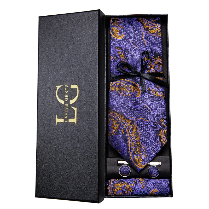wedding tie gift set, Tie Set, Tie, silk tie and pocket square, patterned tie set, men’s formal accessories set, Maximus luxury, Luxury Tie Set, luxury silk tie set, Luxury Patterned Tie Set, elegant men accessories