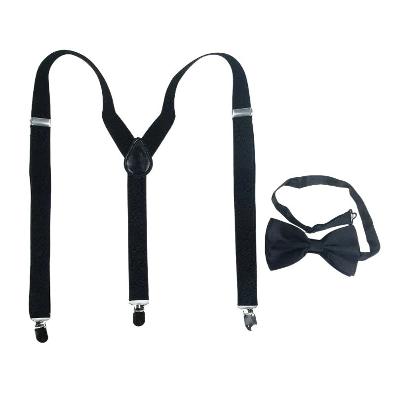 suspenders with bow tie, Suspenders set, Suspenders, modern men’s suspenders, men’s suspenders set, men’s suspenders, men’s formal accessories, men’s fashion accessories
