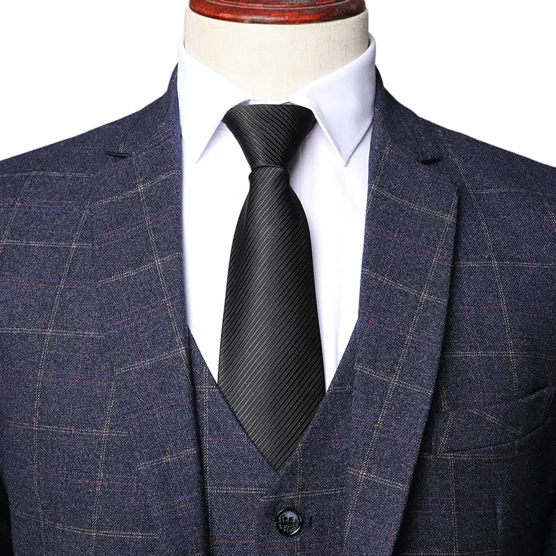 vintage checkered suit, suit, Navy Blue Checkered Suit, Navy Blue Checkered Men’s Suit Maximus, Navy Blue Checkered Men’s Suit, men’s suit, checkered suit