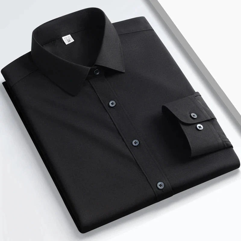 men dress shirt, smart casual shirt men, stretch dress shirt, premium mens shirt, modern men shirt