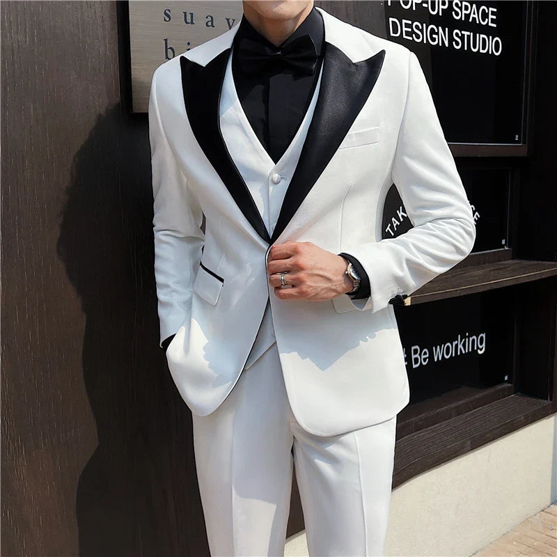slim fit tuxedo, formal tuxedo for men, modern men’s tuxedo, elegant tuxedo, wedding tuxedo