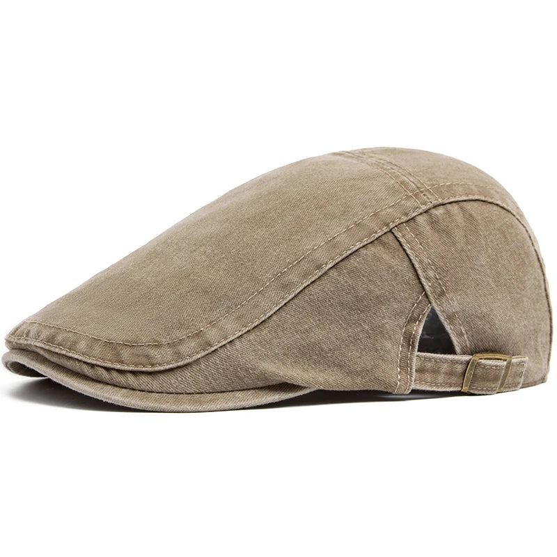 Plaid men’s beret, modern men’s cap Maximus, Men’s Denim Style Beret, Men’s Denim Beret, Men’s Beret, jeans style beret men Maximus, Denim men’s beret Maximus, Denim Beret, cotton men’s beret Maximus, casual stylish hat men Maximus, Beret