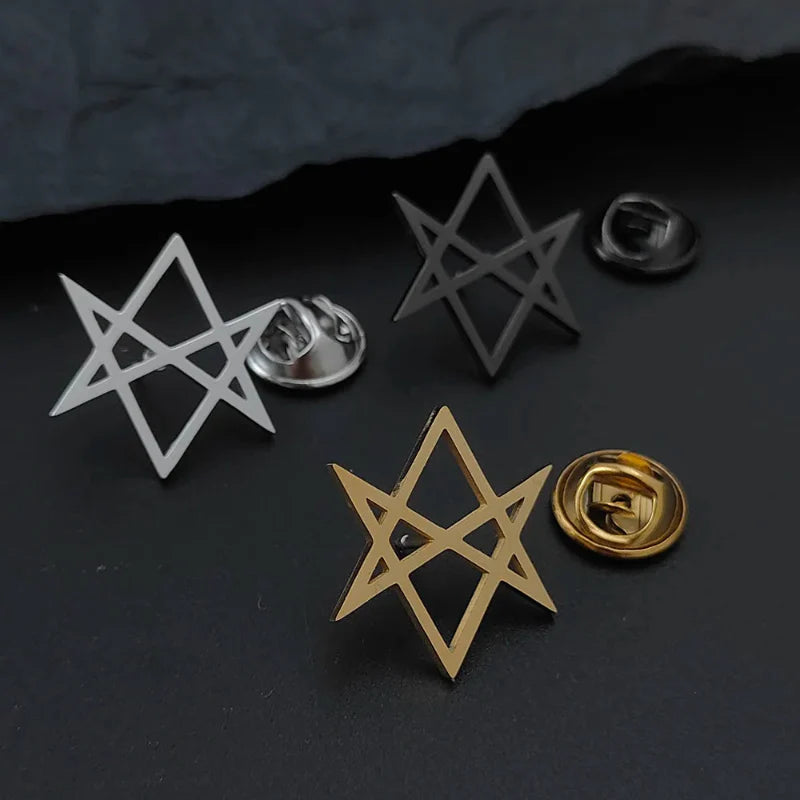 suit lapel brooch men, Star Suit Brooch, Star Brooch, stainless steel lapel pin, Men’s Star Suit Brooch, Men’s Hexagonal Star Suit Brooch, men hexagonal star brooch, luxury men accessories, formal suit brooch