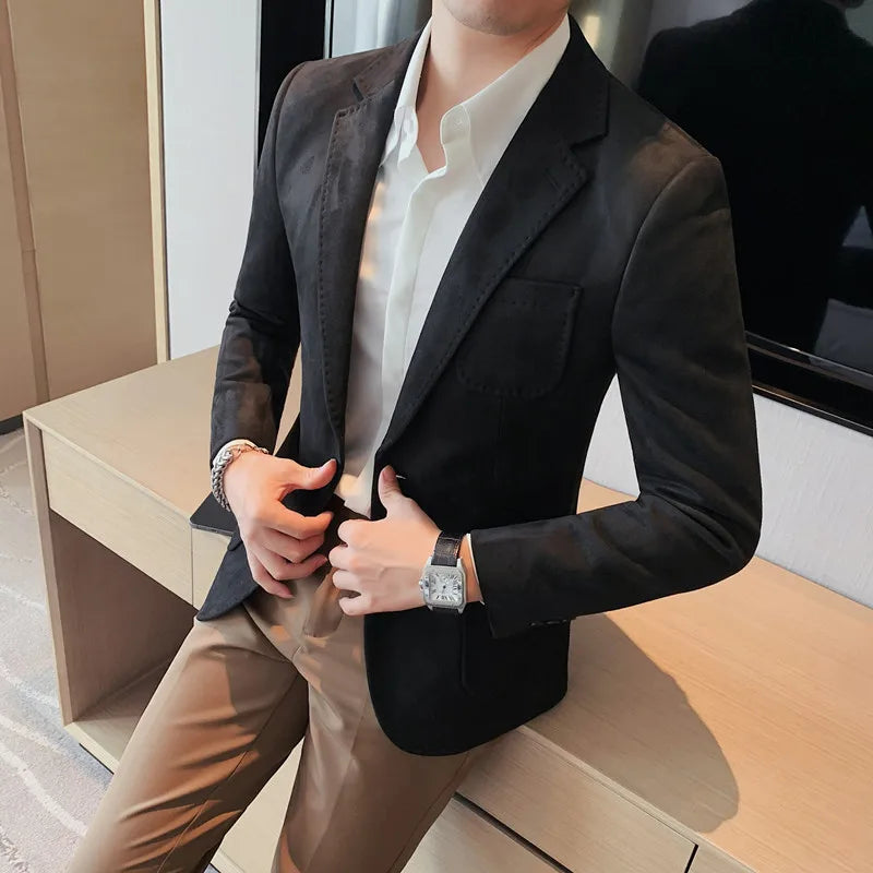 British blazer, men's blazer, Maximus blazer, elegant men's jacket, formal casual blazer