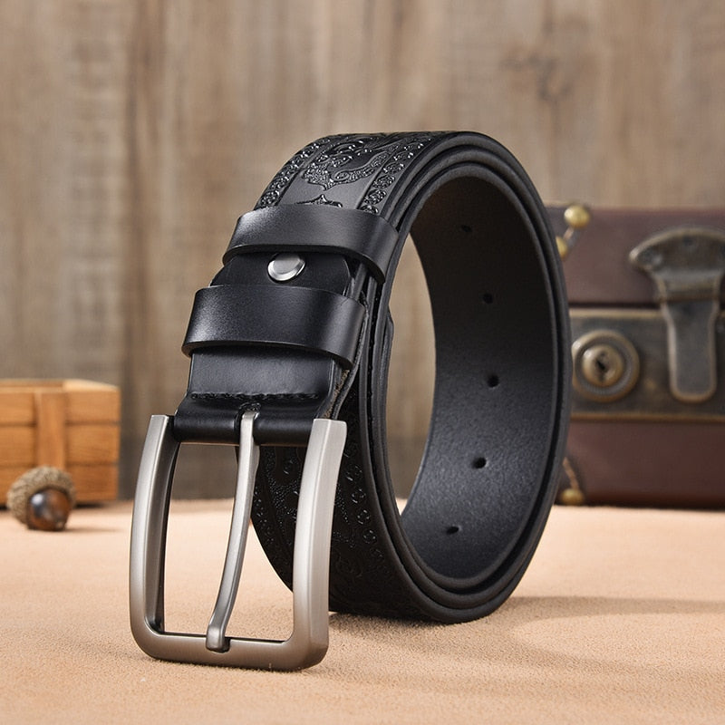 detailed leather belt for men, genuine leather men belt, elegant men leather belt, casual and formal men belt, maximus men accessories