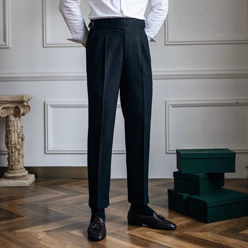 men’s tailored trousers, slim fit dress trousers, smart casual men’s pants, formal men’s trousers, men’s workwear pants