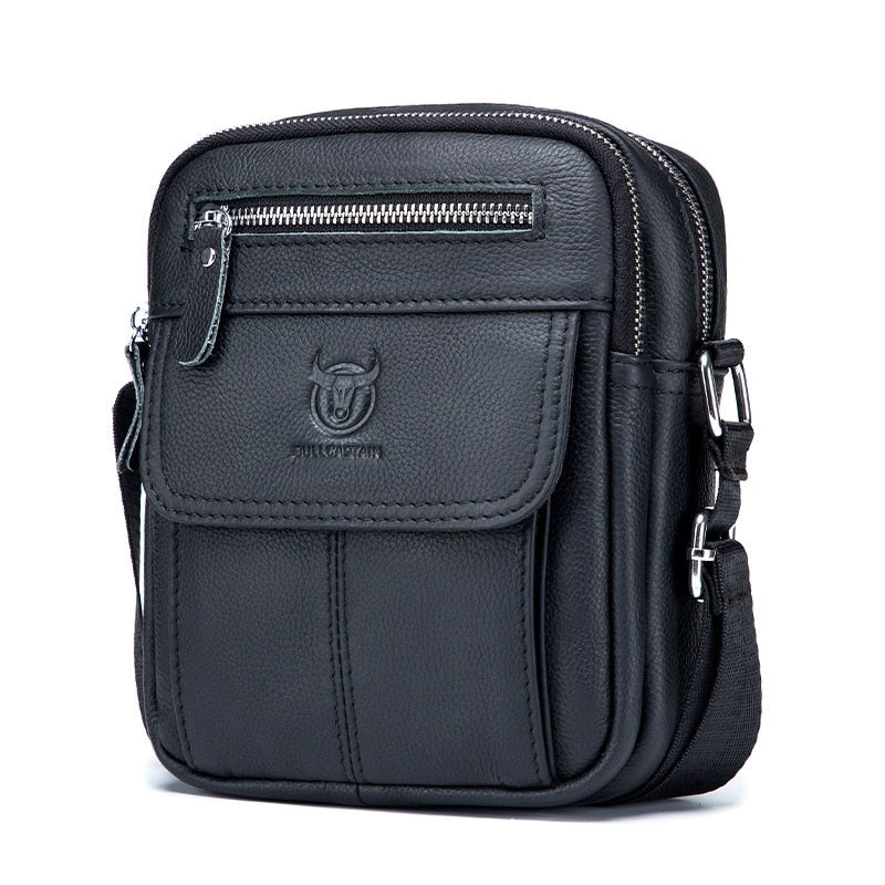 Bolsa Masculina de Couro Genuíno 