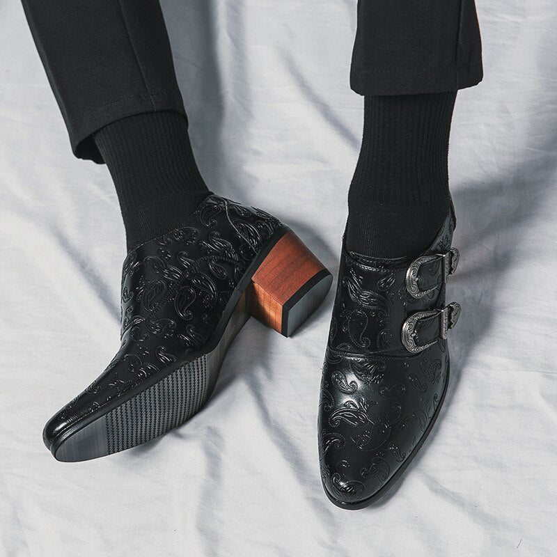 men’s dress shoes, stylish formal shoes, modern dress shoes, synthetic leather shoes, breathable formal footwear, elegant men shoes, Maximus footwear