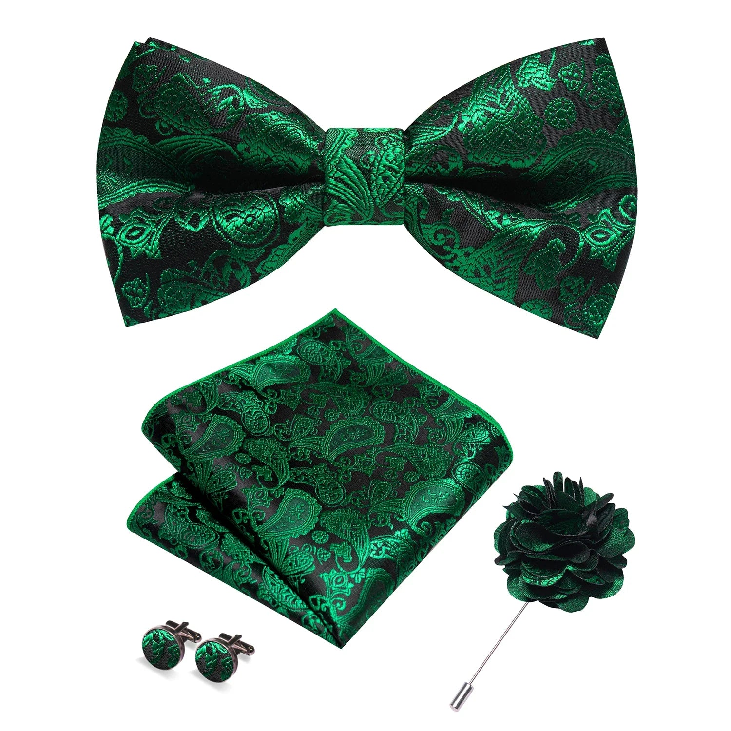 Elegant Patterned Bow Tie Set Maximus