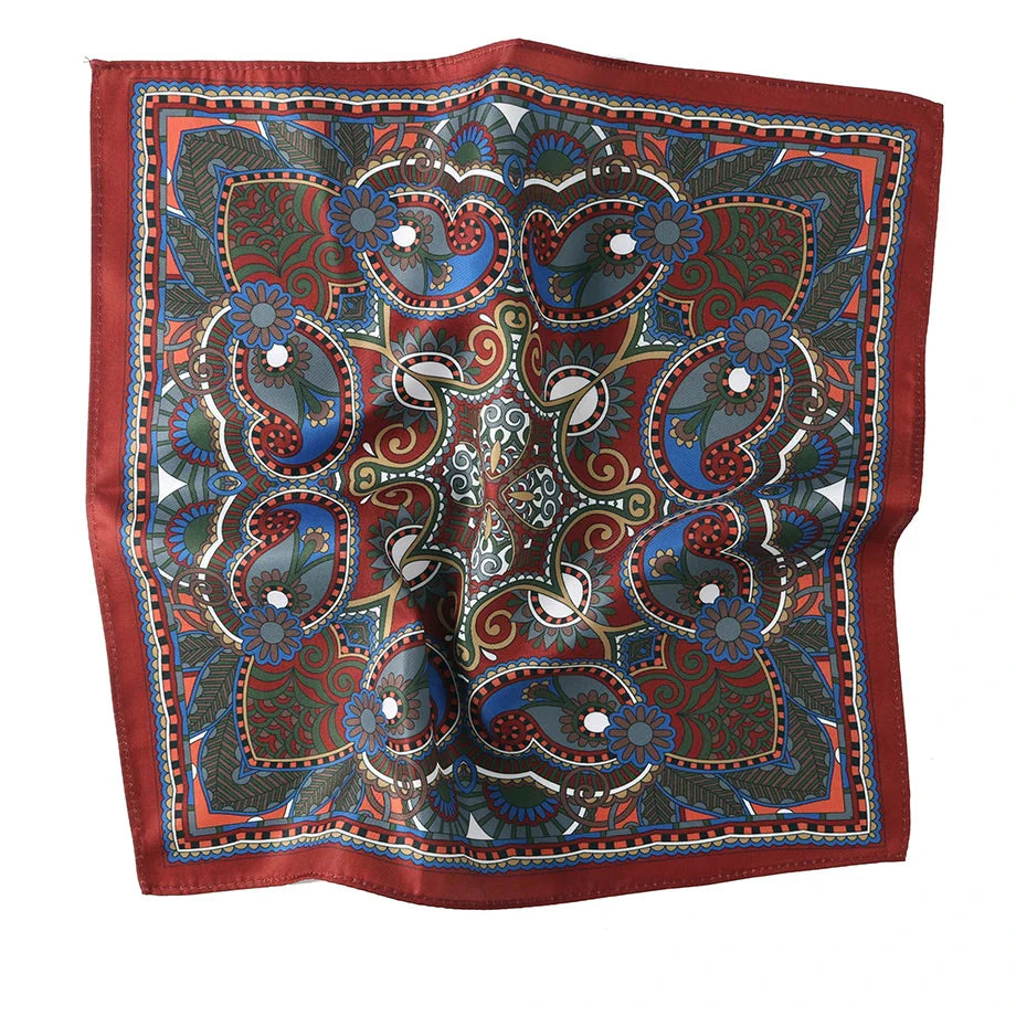 Maximus Patterned Men’s Pocket Square V02