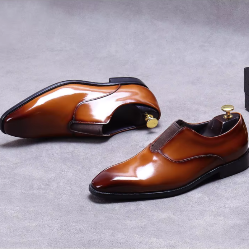 premium leather dress shoes men, slip-on formal shoes men, classic men’s leather shoes, elegant men’s dress footwear, professional men’s formal shoes