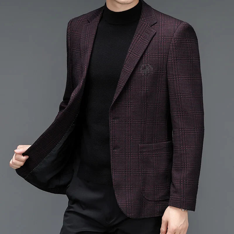Italian blazer men, Maximus blazer, slim fit blazer, smart casual blazer, formal men’s jacket