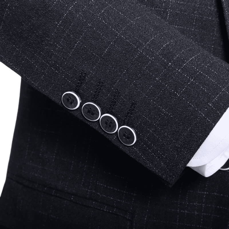 suit, striped men’s fashion, slim striped men’s suit, slim fit formal wear, modern men’s suit, men’s suit, elegant three piece suit