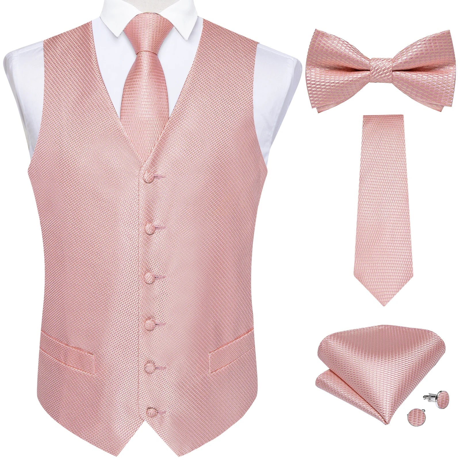 Patterned Men’s Vest Set Maximus