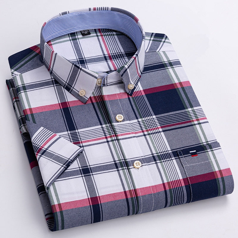 men checkered dress shirt, striped dress shirt men, cotton mens shirt, smart casual shirt men, premium menswear
