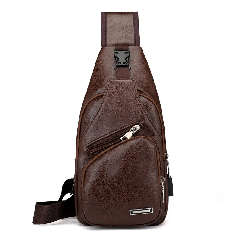 Bolsa Transversal Masculina Minimal Maximus