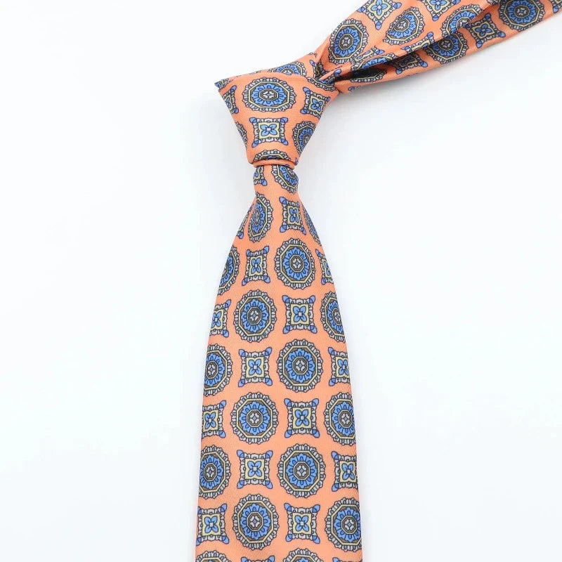Tie, men’s floral necktie, maximus men accessories, formal men accessories, floral tie for men, Floral Tie, Floral men's Tie, elegant patterned tie