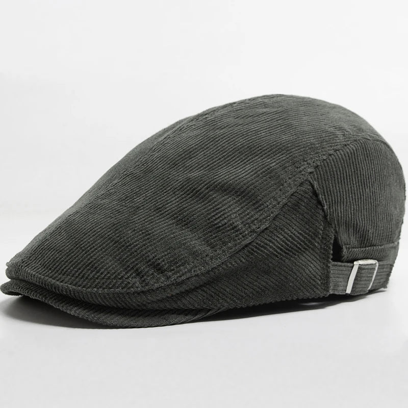 stylish men’s hat, Ribbed men’s beret Maximus, Ribbed Men’s Beret, Ribbed Beret, Plaid men’s beret, Men’s Beret, cotton polyester beret men, adjustable men’s beret Maximus