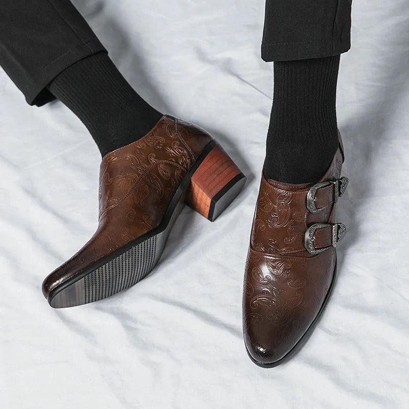 men’s dress shoes, stylish formal shoes, modern dress shoes, synthetic leather shoes, breathable formal footwear, elegant men shoes, Maximus footwear