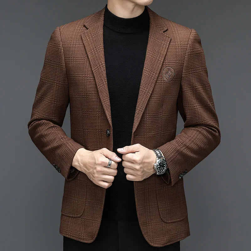 Italian blazer men, Maximus blazer, slim fit blazer, smart casual blazer, formal men’s jacket