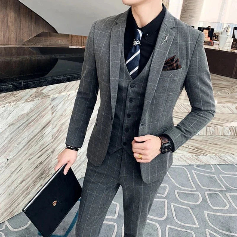 suit, Modern Suit, modern men’s suit, Modern Checkered Men’s Suit, men’s suit, checkered suit, checkered men’s suit