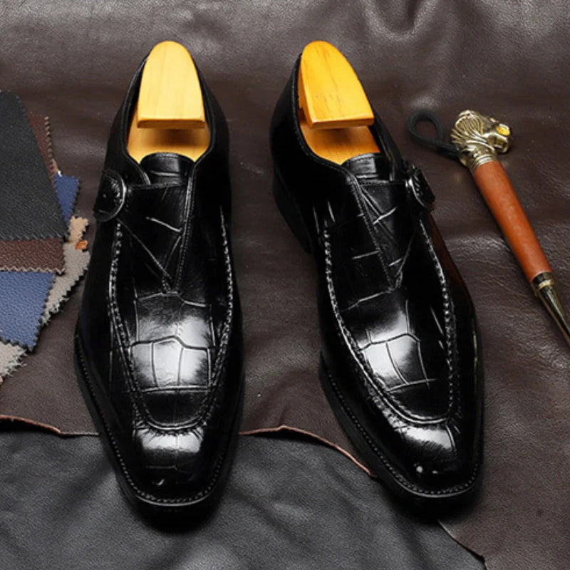 men’s buckle dress shoes, luxury men’s dress shoes, monk strap shoes men, elegant men’s formal shoes, smart casual men’s shoes