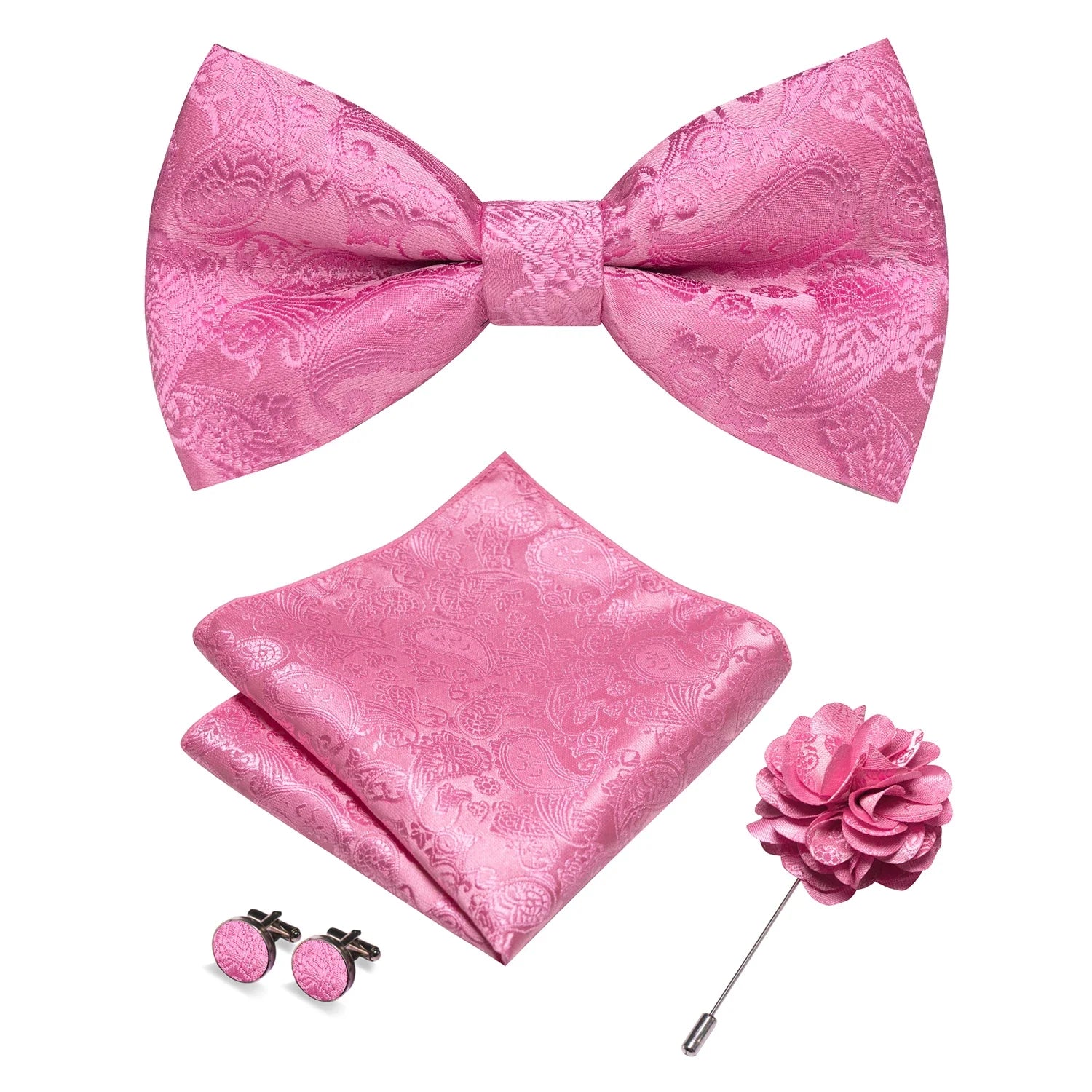 Elegant Patterned Bow Tie Set Maximus