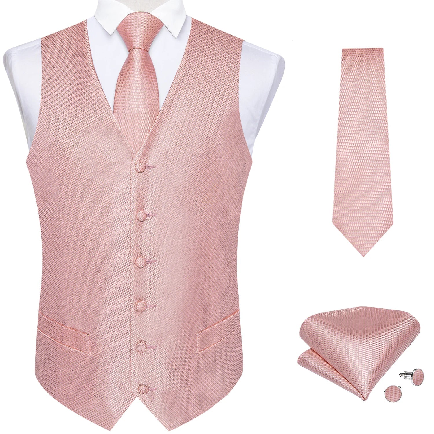 Patterned Men’s Vest Set Maximus
