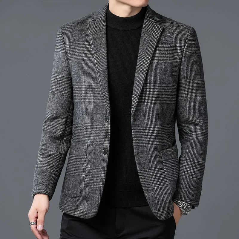 men’s wool blazer, Maximus blazer, smart casual blazer, premium men’s jacket, wool blend blazer