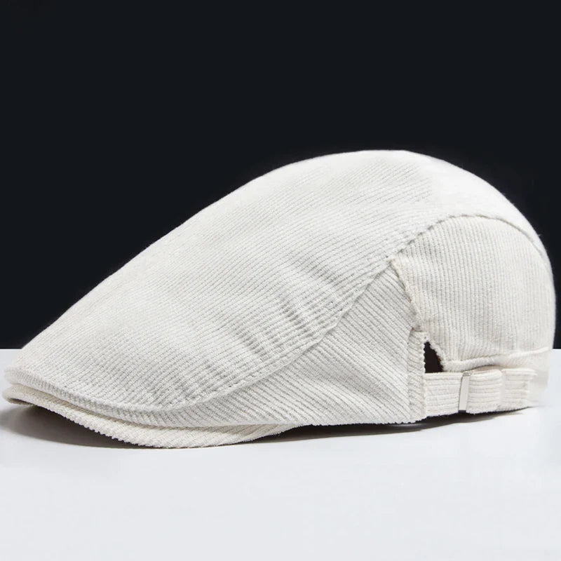 stylish men’s hat, Ribbed men’s beret Maximus, Ribbed Men’s Beret, Ribbed Beret, Plaid men’s beret, Men’s Beret, cotton polyester beret men, adjustable men’s beret Maximus