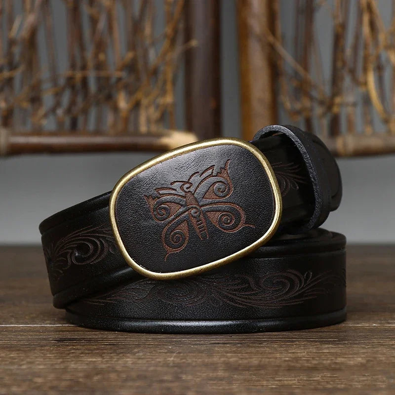 luxury men’s leather belt, premium leather belt for men, cowhide leather belt, men’s luxury accessories, maximus men belt, sophisticated men belt