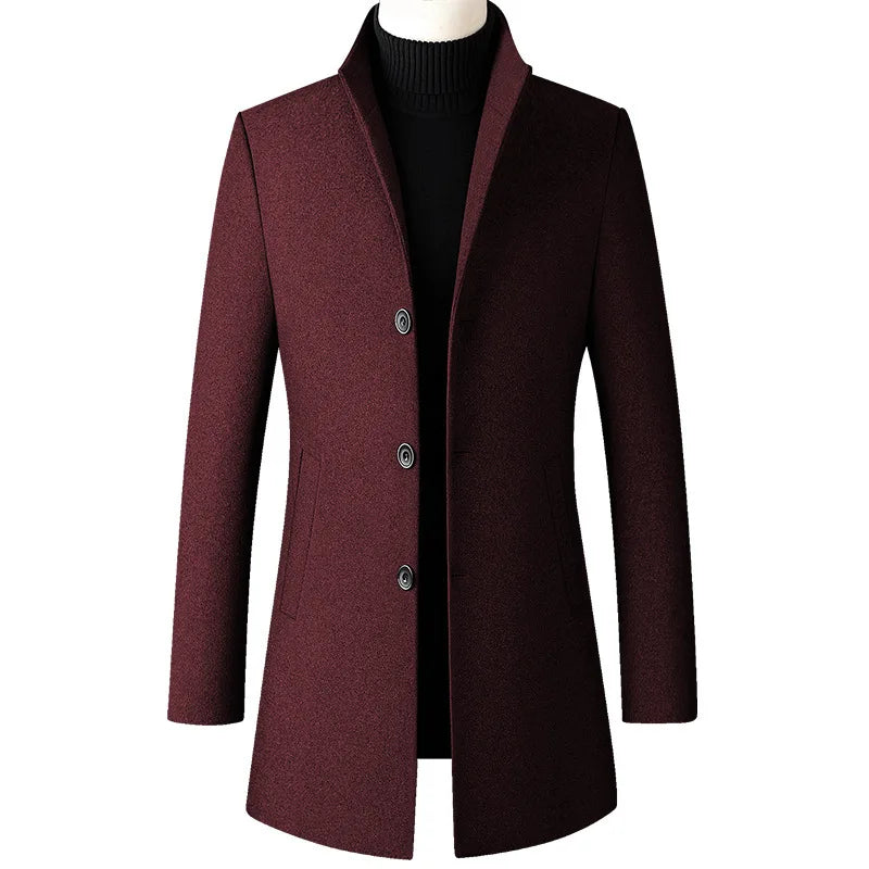 Men’s overcoat, long men’s coat, casual men’s overcoat, elegant men’s coat, classic men’s outerwear