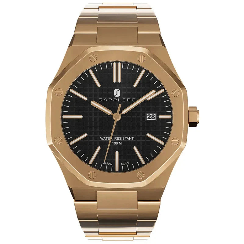 Wristwatch, stainless steel luxury watch, sapphire men’s wrist watch, Quartz Wristwatch, Octagonal men’s watch, Men’s Wristwatch, Men’s Sapphire Wristwatch, Men’s Quartz Wristwatch, Men’s Octagonal Sapphire Wristwatch, luxury men’s wristwatch