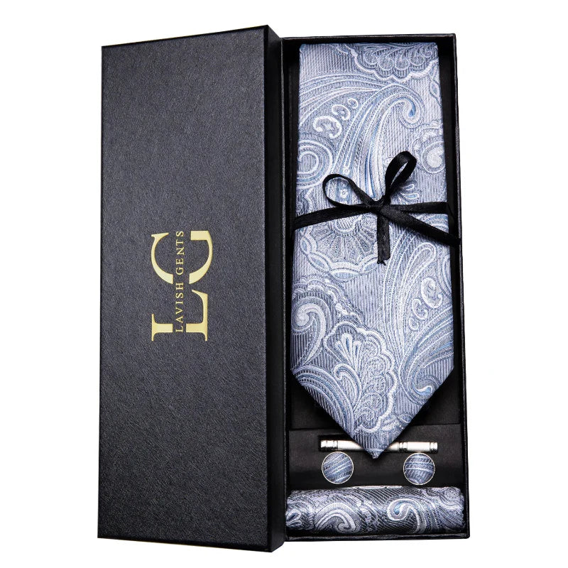 wedding tie gift set, Tie Set, Tie, silk tie and pocket square, patterned tie set, men’s formal accessories set, Maximus luxury, Luxury Tie Set, luxury silk tie set, Luxury Patterned Tie Set, elegant men accessories
