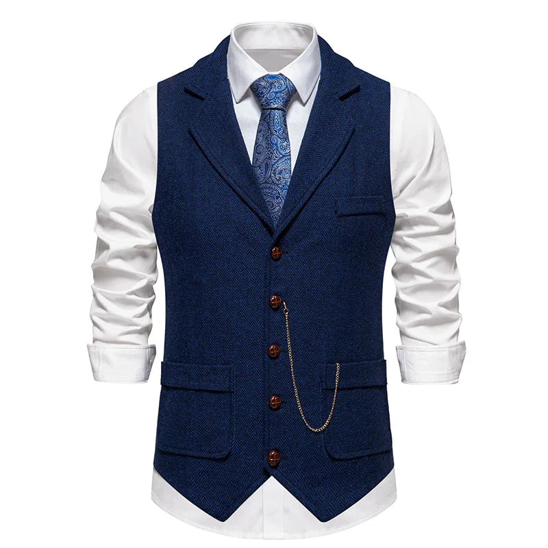 men’s lapel waistcoat, vintage men’s waistcoat, formal men’s vest, classic men’s waistcoat, stylish men’s vest