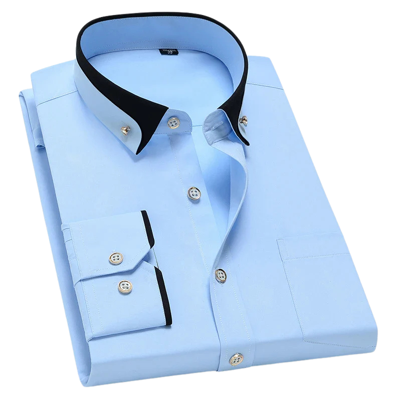 tailored men dress shirt, stretch formal shirt men, premium men shirt, men dress shirt with elastane, men dress shirt, elegant men formal shirt, dress shirt